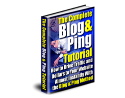 The Complete Blog & Ping Tutorial